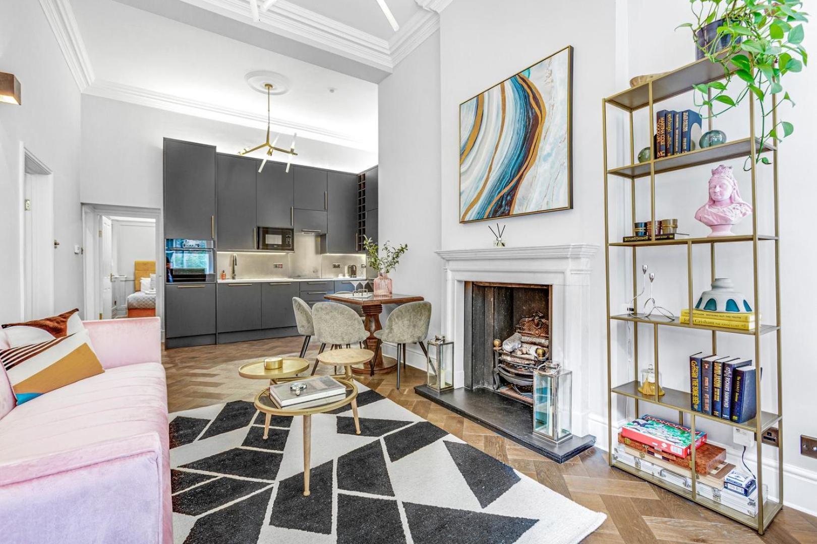 Kings Road Stylish Apartment In Chelsea Londra Dış mekan fotoğraf